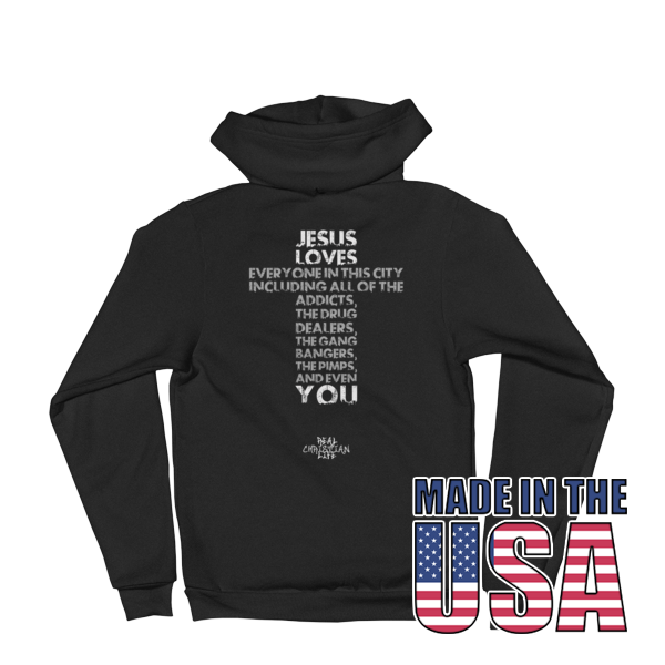 Jesus Loves You Hoodie Made In The USA